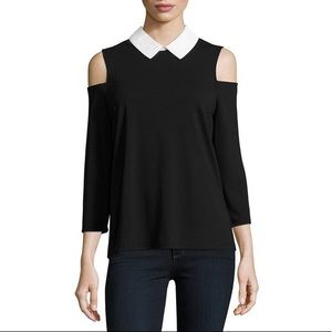 Brand New Karl Lagerfeld Cold Shoulder top
