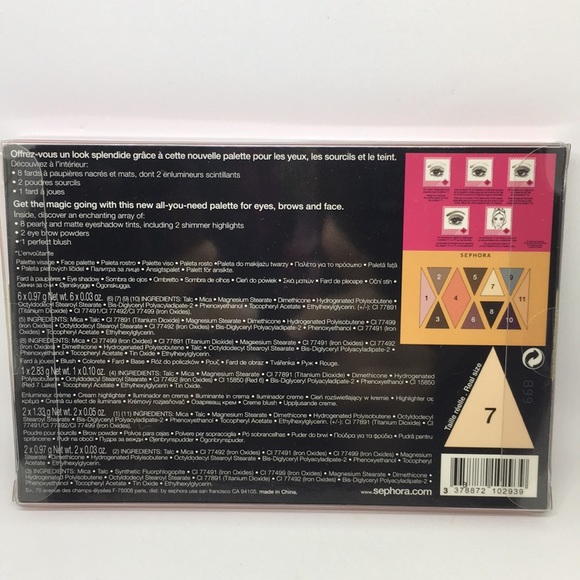 🍒Enchanting Eye Brow Sephora Eyeshadow Palette - Picture 6 of 8