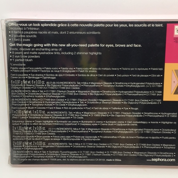 🍒Enchanting Eye Brow Sephora Eyeshadow Palette - Picture 8 of 8