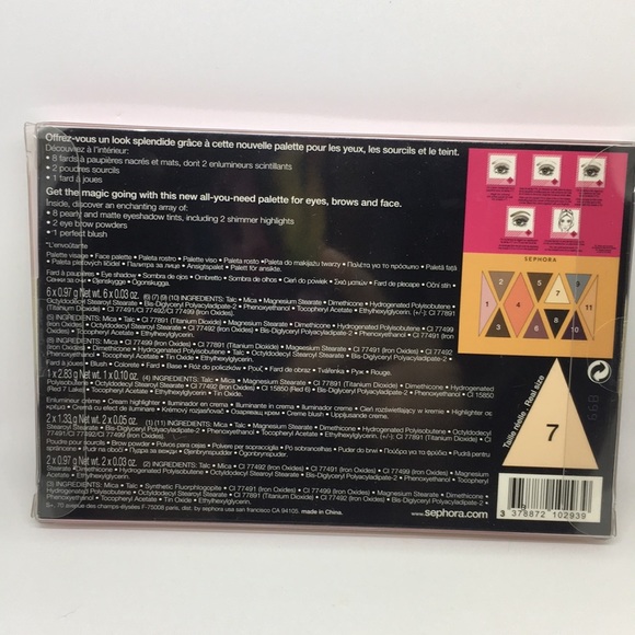 🍒Enchanting Eye Brow Sephora Eyeshadow Palette - Picture 3 of 8
