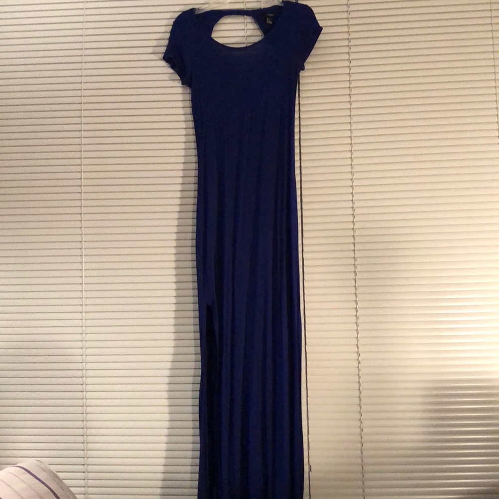 Forever 21 Maxi dress - blue color