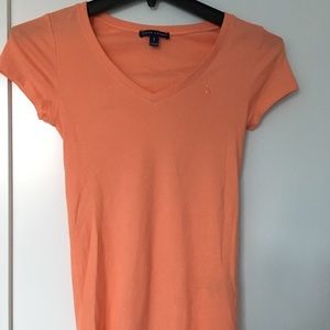 Light orange Ralph Lauren teeshirt