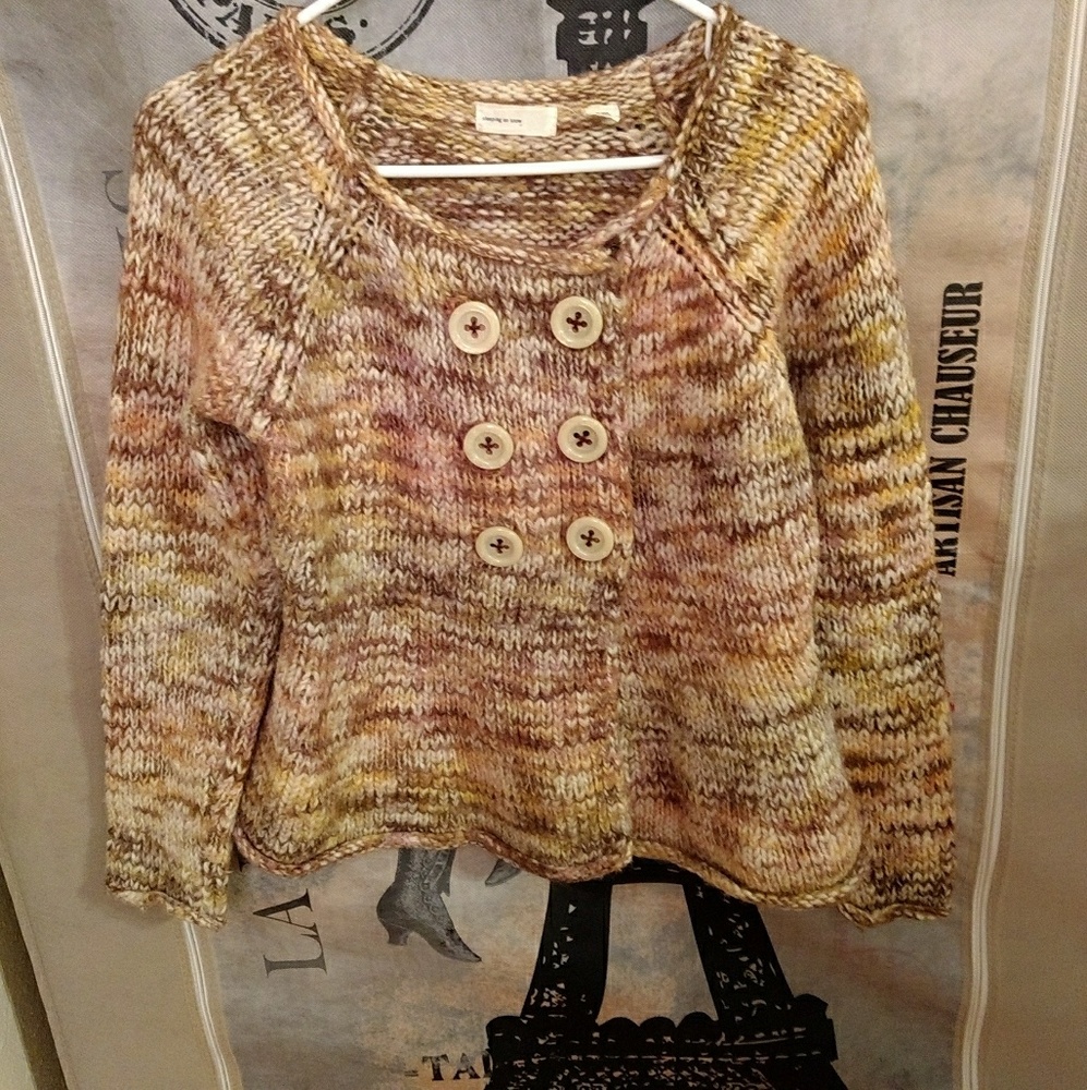 Anthropology Sleeping on Snow Sweater