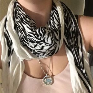 Zebra scarf