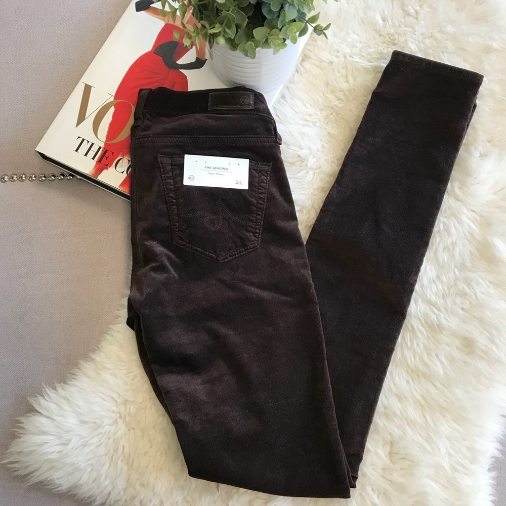 AG ADRIANO GOLDSHMIED Velvet Legging