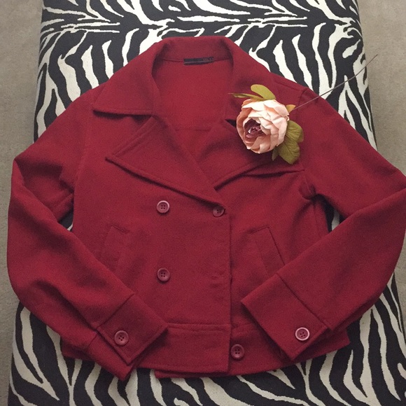 LVL X Jackets & Blazers - 🧥 NWOT Waist-Length Red Jacket