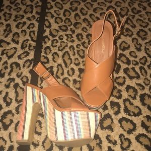 Brand new wedges/never worn
