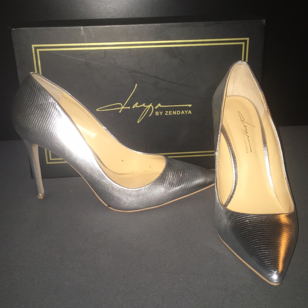 Silver Daya Heels