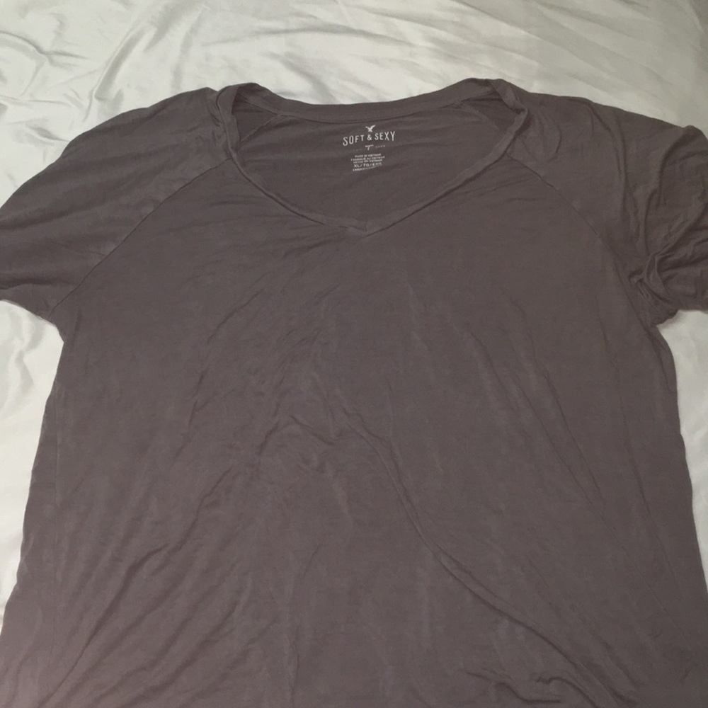 v neck shirt
