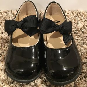 Children's Place black patent leather shoes