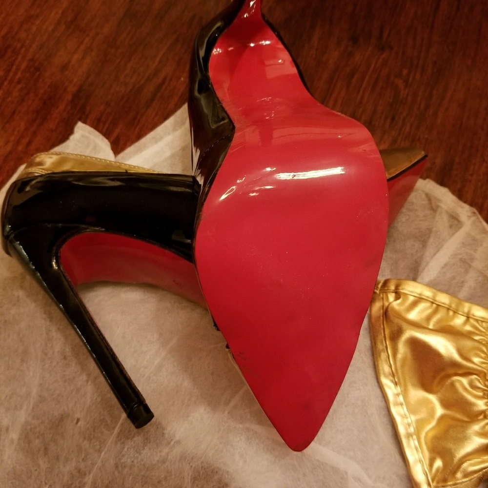 RED SOLE HEELS/STILETTOS - Picture 6 of 8