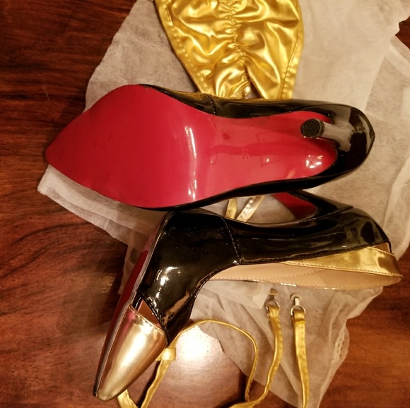 RED SOLE HEELS/STILETTOS - Picture 2 of 8