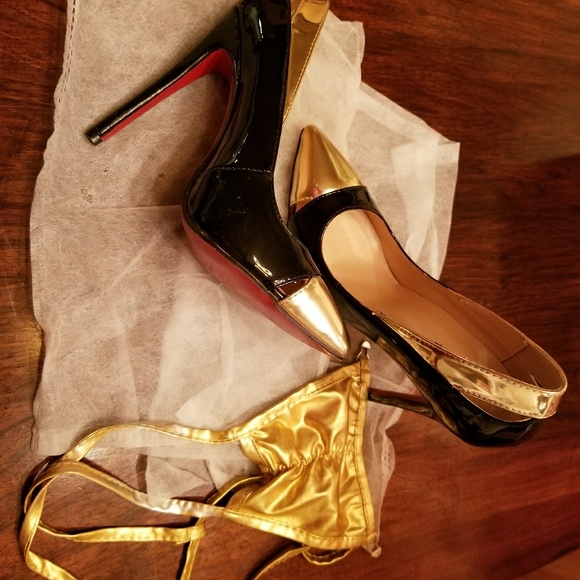 RED SOLE HEELS/STILETTOS - Picture 5 of 8