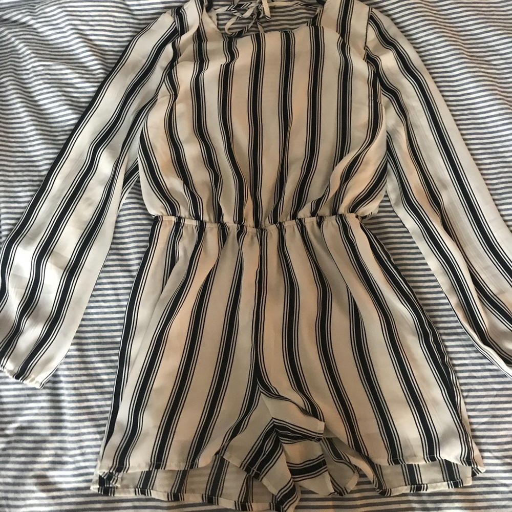 Striped Romper