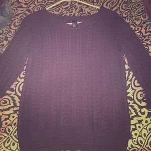 Purple Knitted Sweater 💜