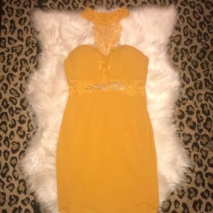 Never worn - Forever 21 mustard color dress.