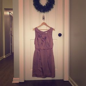 Mauve cocktail dress