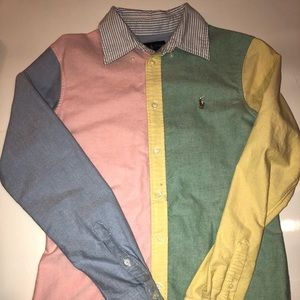 Polo Ralph Lauren Custom Fit Oxford Button Down