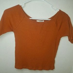 Forever 21 Crop Knit Top