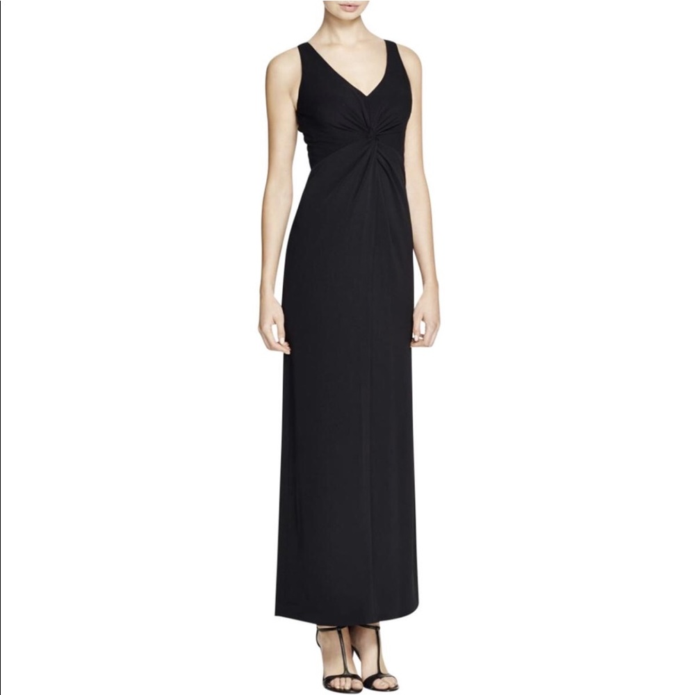 Black Twist Front Gown -Laundry by Shelli Segal