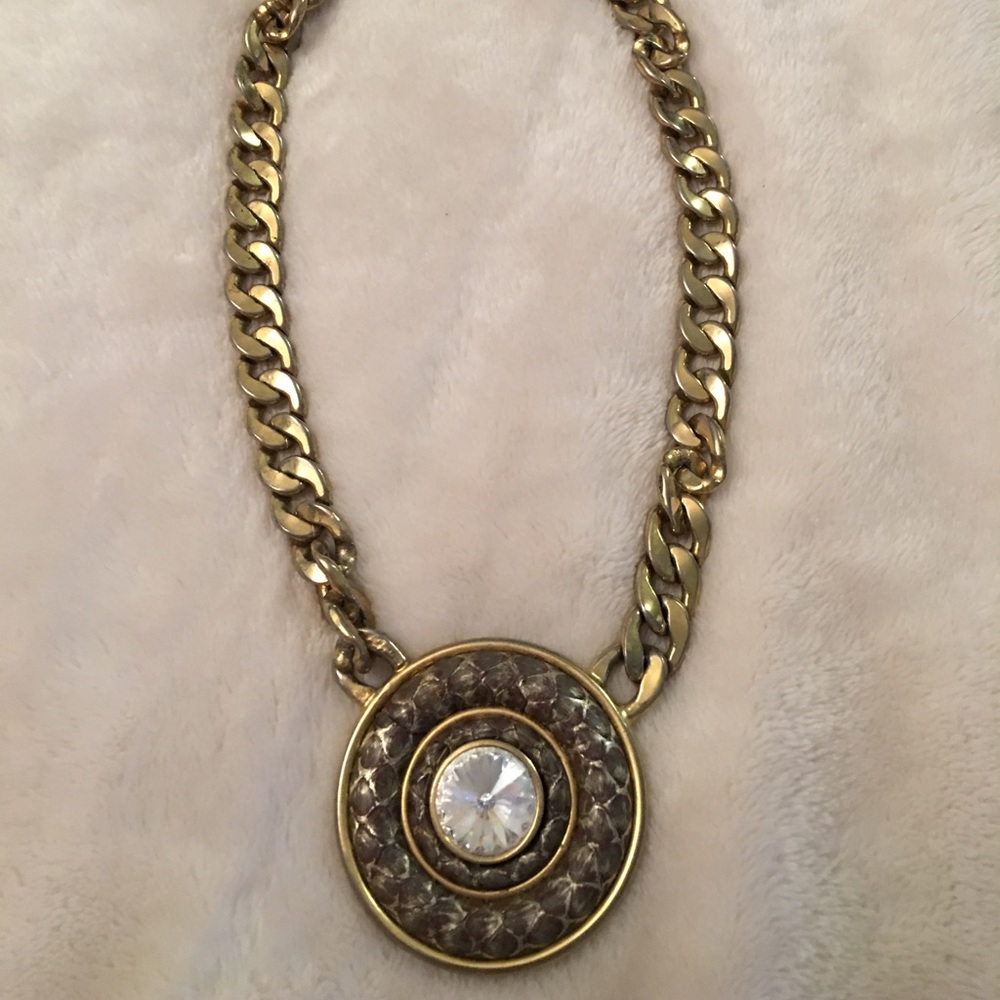 Vintage Signed Wilma Spagli Statement Necklace