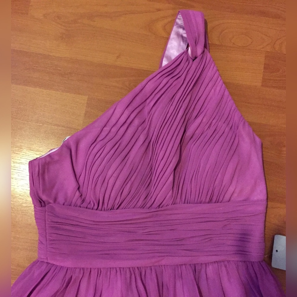 Donna Morgan One Shoulder Bridesmaid Dress