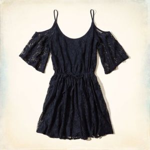 Cold Shoulder Lace Dress
