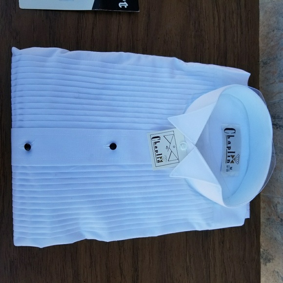 chaplin Shirts New Vintage Chaplin Tuxedo Shirt Black Buttons