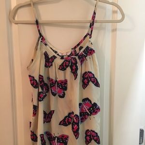 Tucker butterfly tank