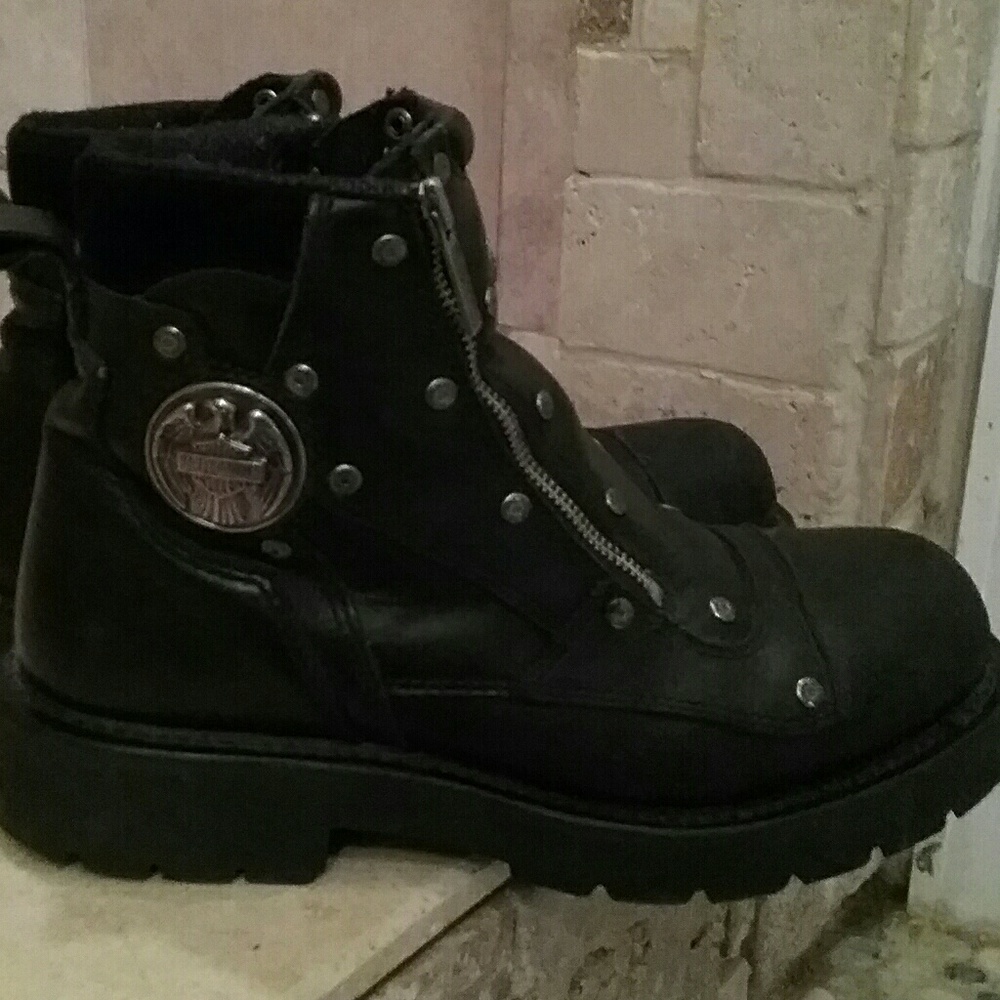 Harleysville Davidson Motorcycle boots
