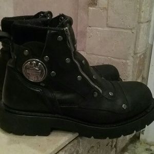 Harleysville Davidson Motorcycle boots