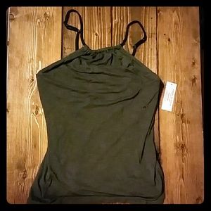 NWT CUTE spaghetti strap, cut-out back tank