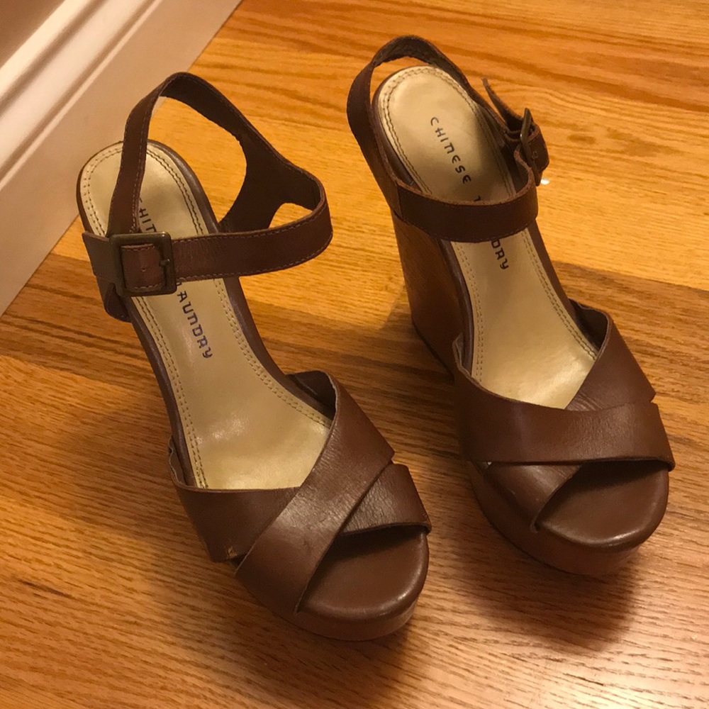 Chinese Laundry wedges size 8.5