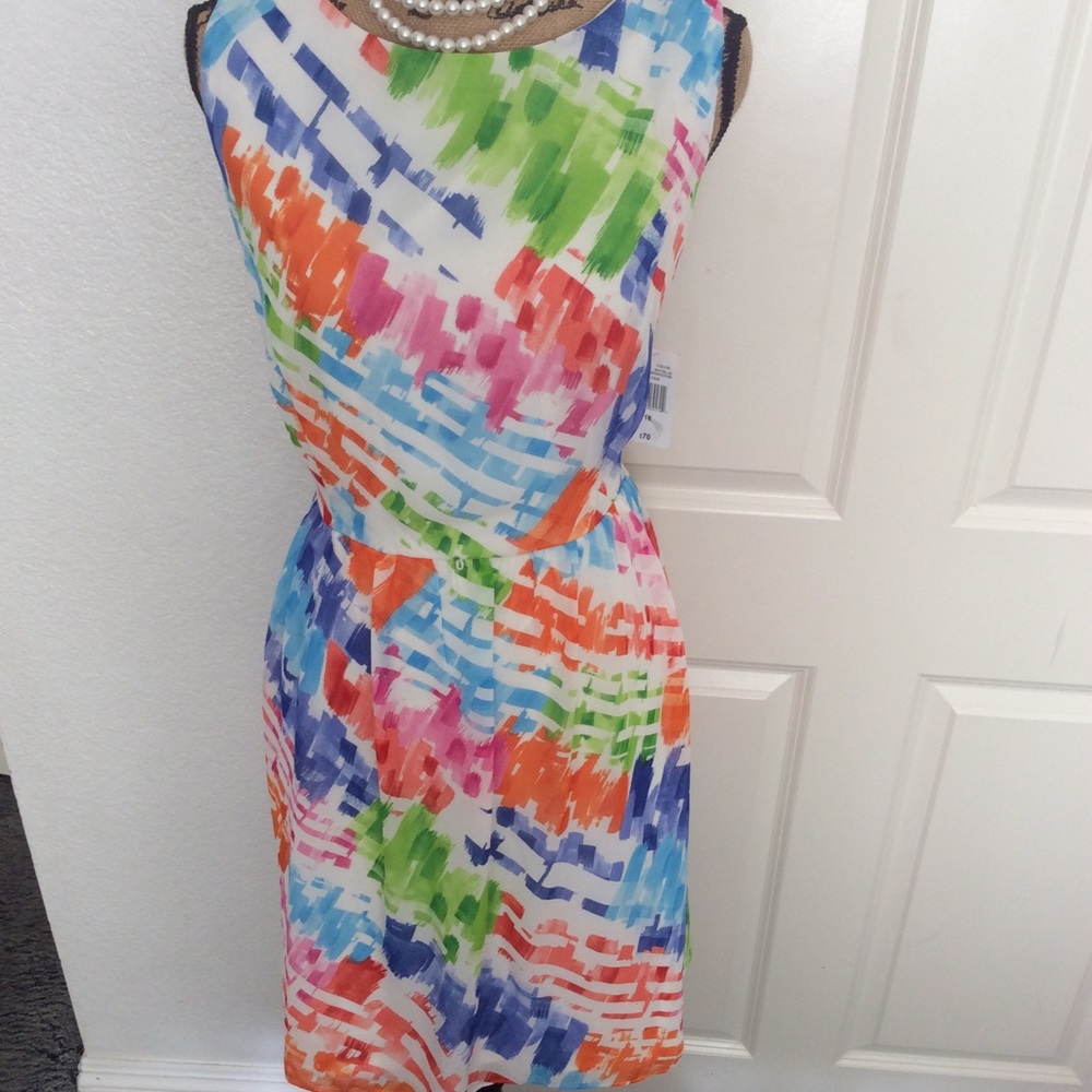 New multicolor dress