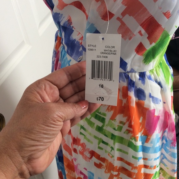 New multicolor dress - Picture 4 of 4