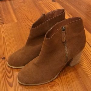 Suede Booties