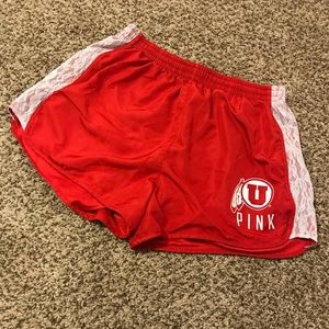University of Utah running shorts