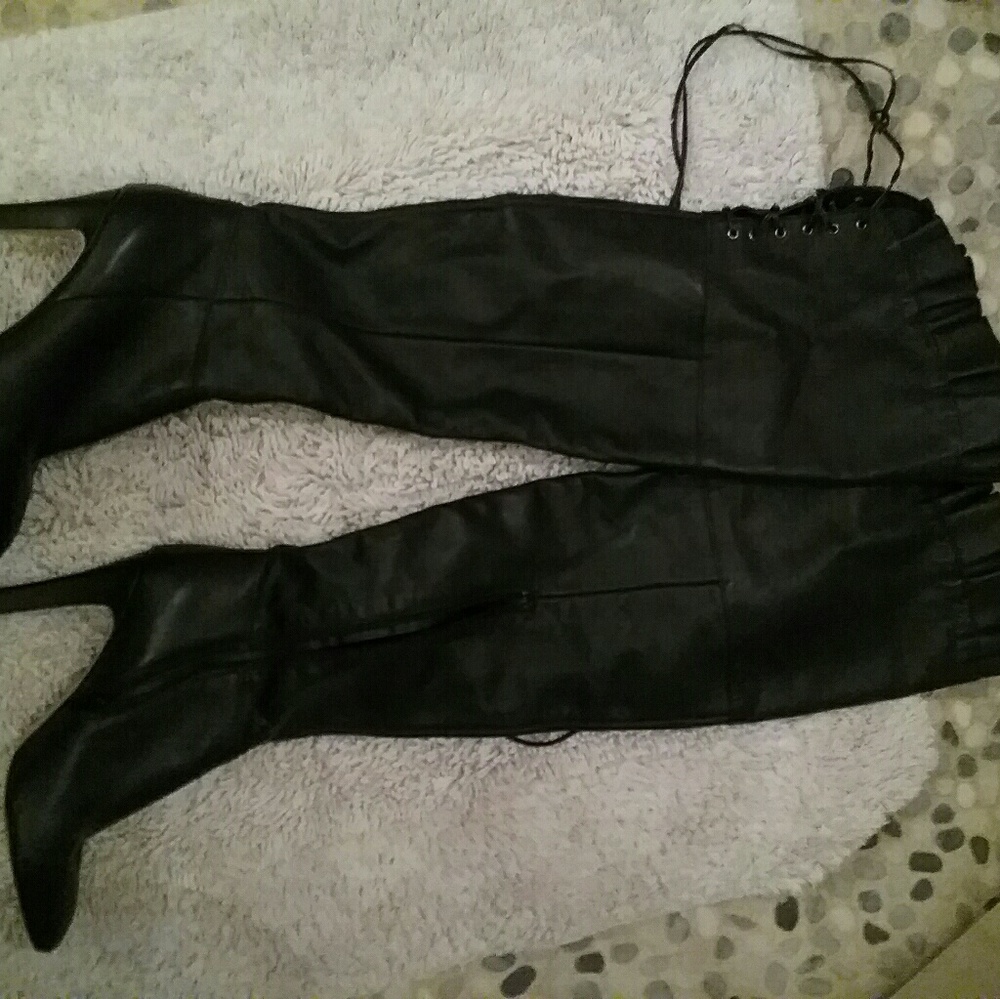 Kellsi Dagger thigh high boots