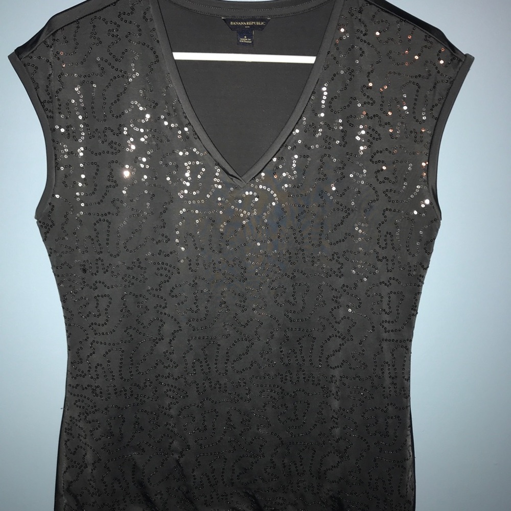 Banana Republic Sequin Top