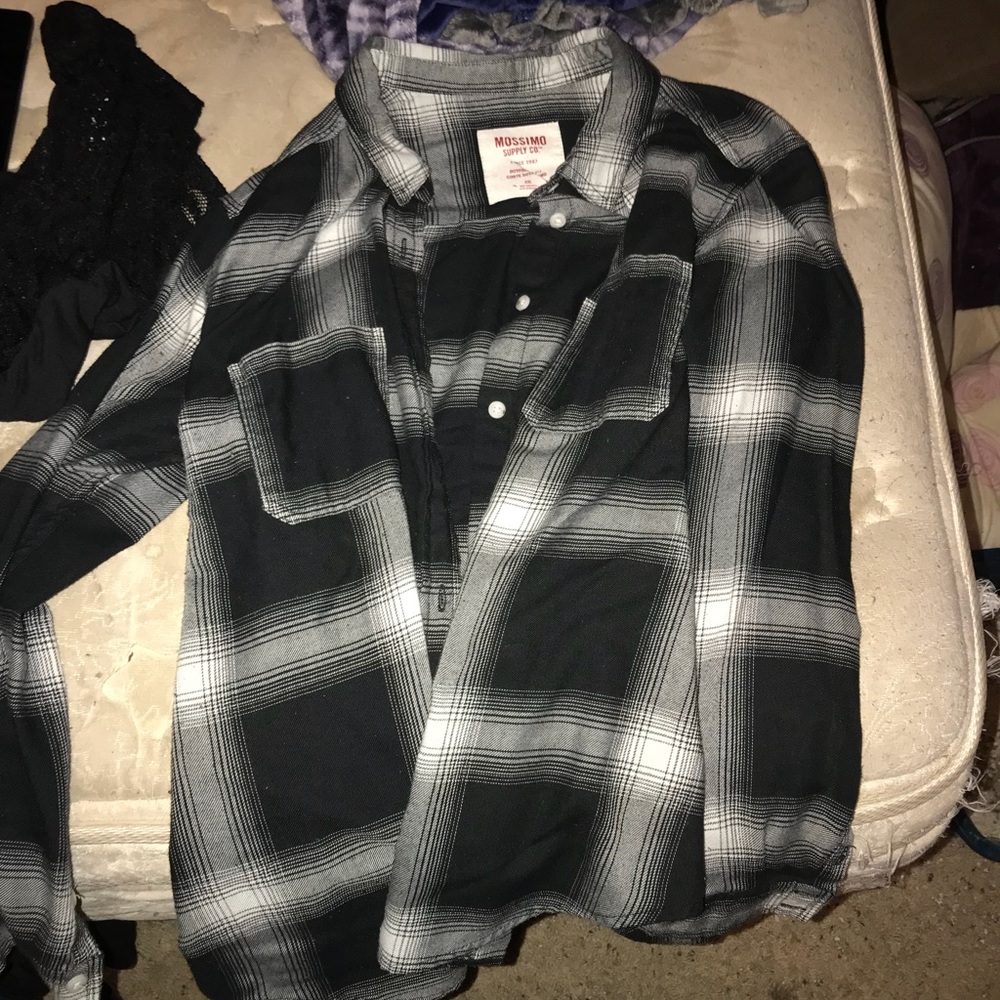 B&W flannel