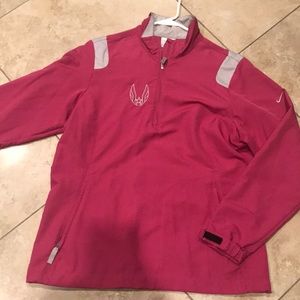 Nike Track & Field jacket, pink, size M