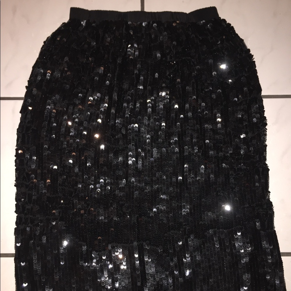Sequin skirt