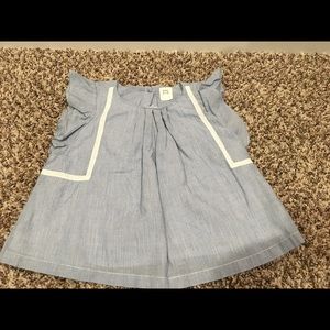 Gap flutter sleeve top