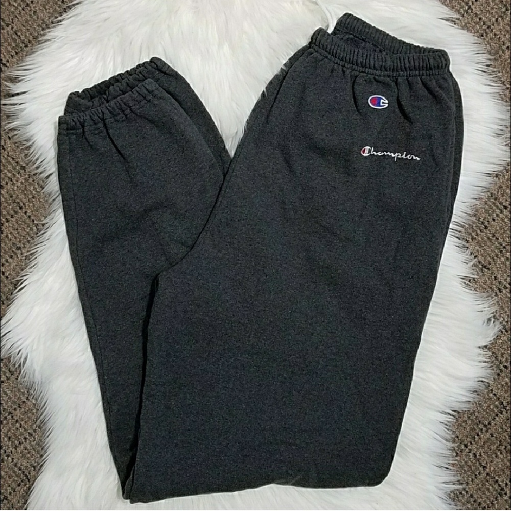 Vintage Champion grey jogger pants