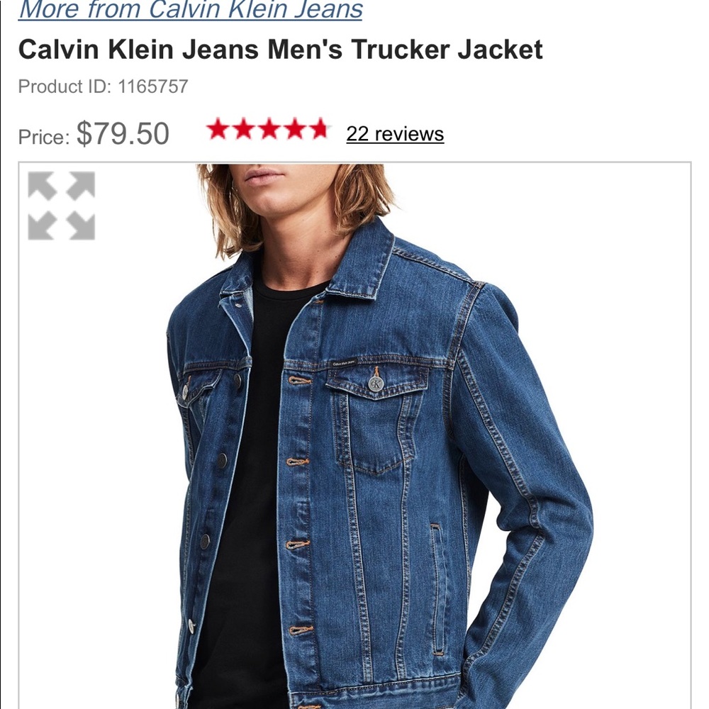 Calvin Klein jean jacket