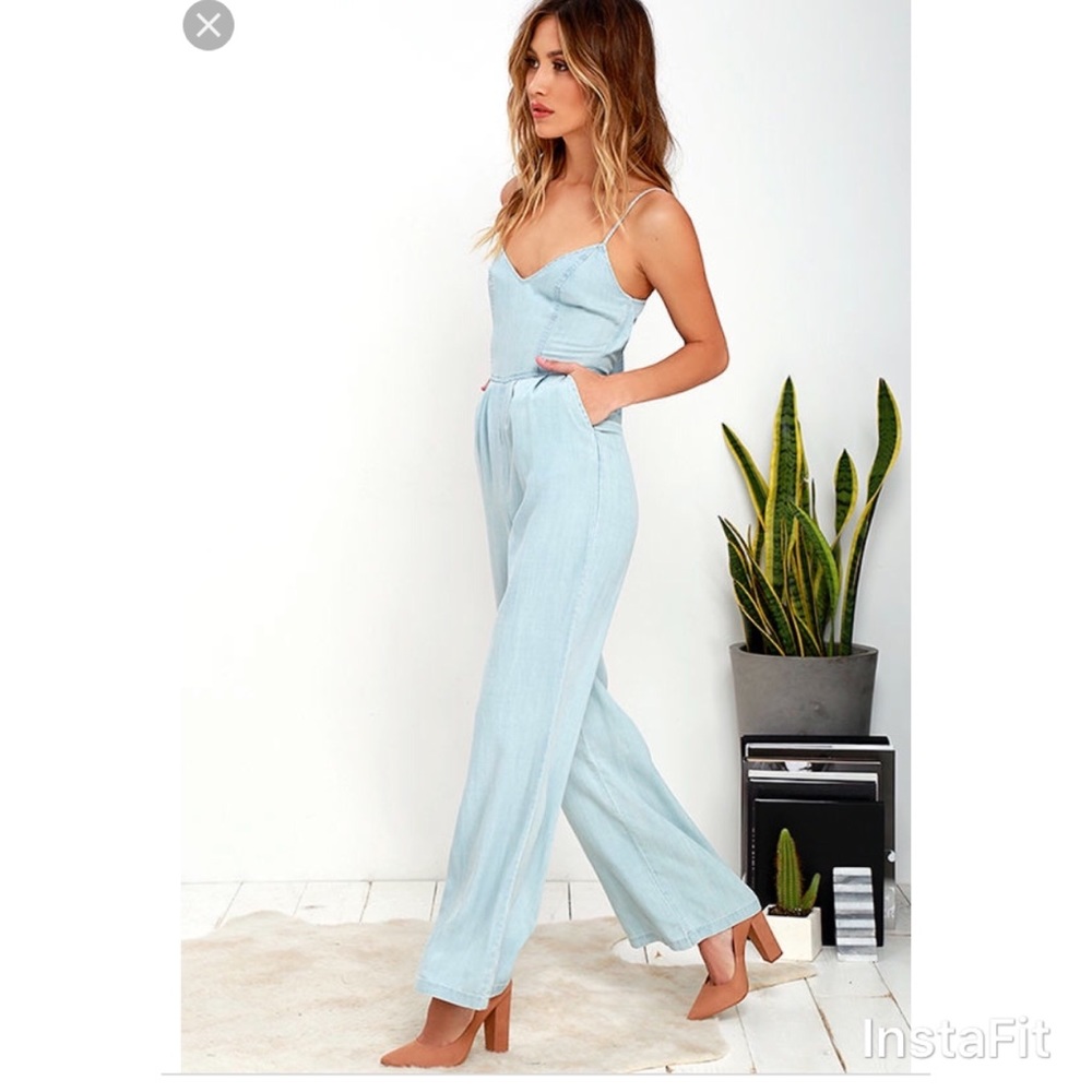 B.B. Dakota light blue one piece