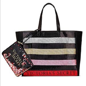 Victoria Secret bling tote bag