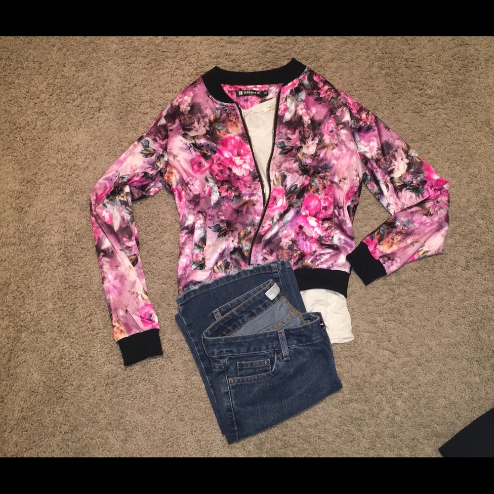 Silk-style jacket