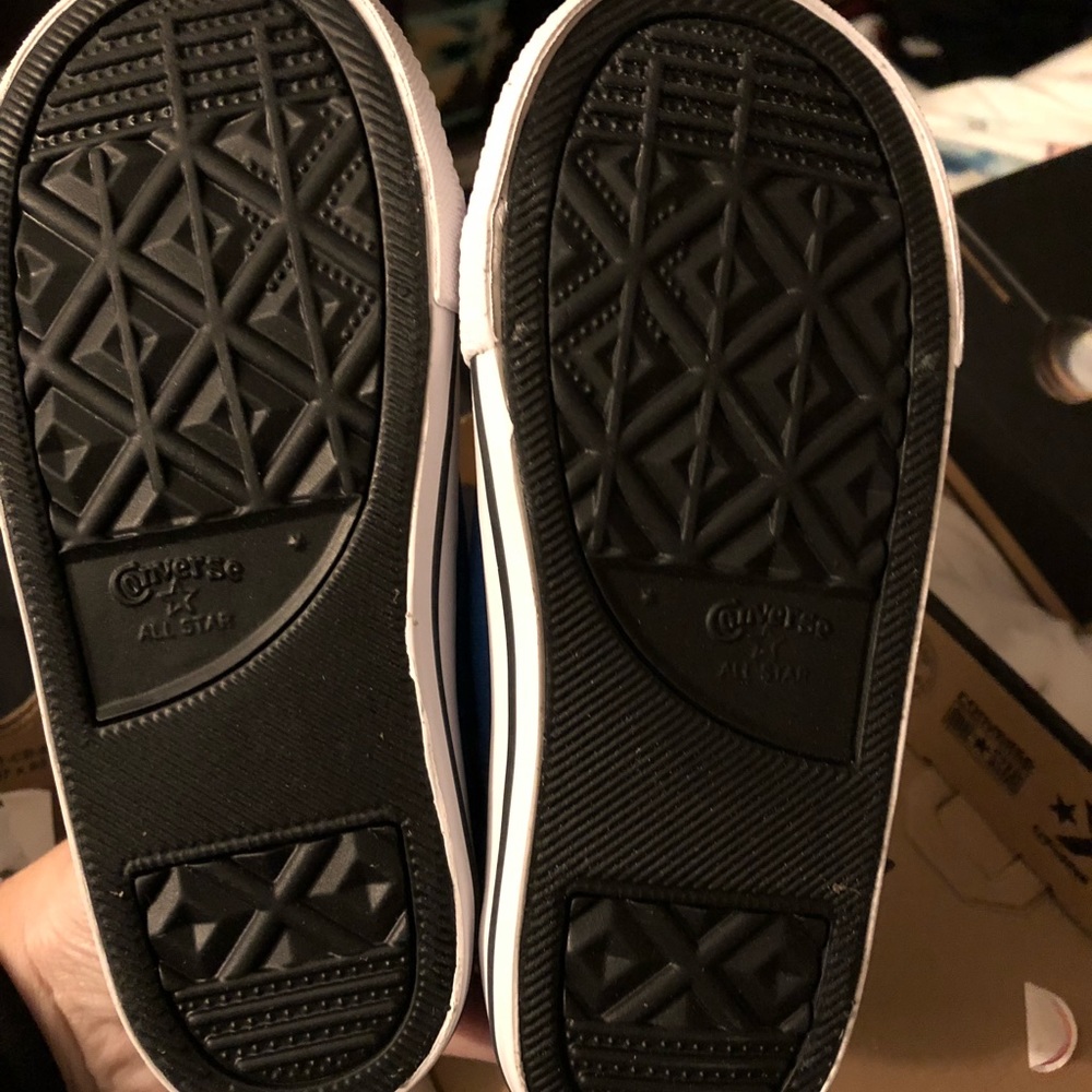 Converse slip on sneakers Blue/Black/White - Picture 3 of 7