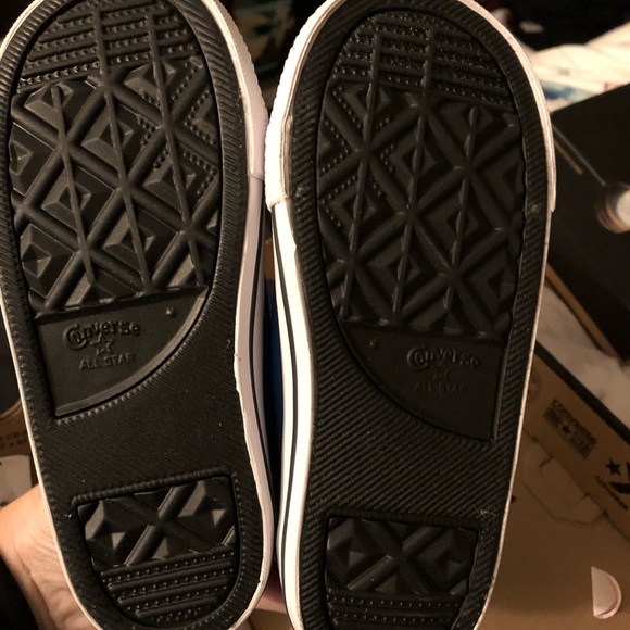 Converse slip on sneakers Blue/Black/White - Picture 3 of 7